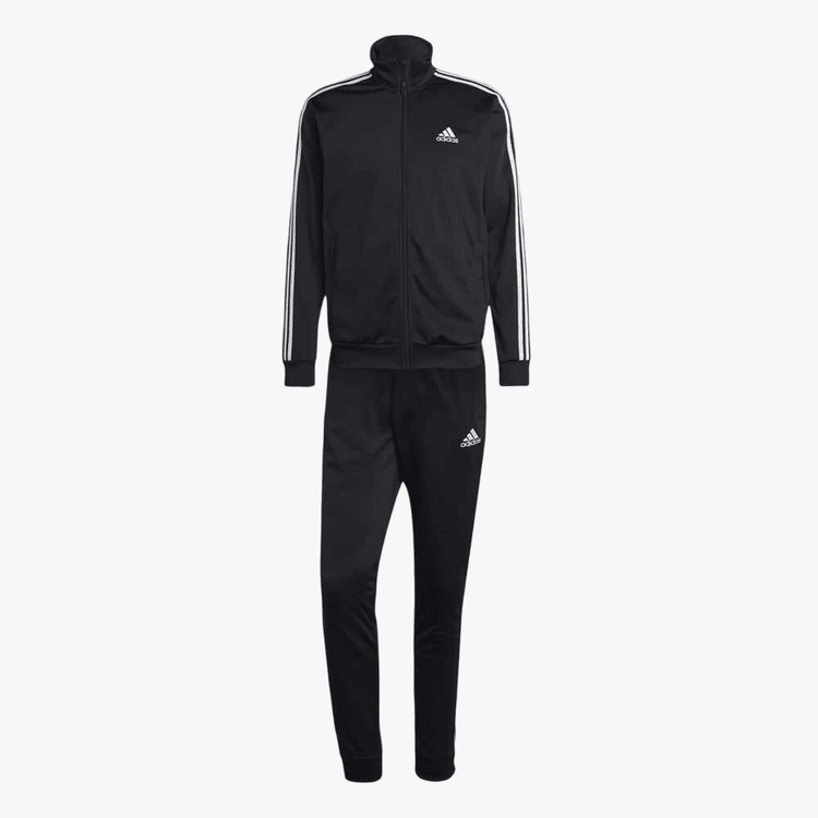 Adidas Mens Tracksuit Set Black
