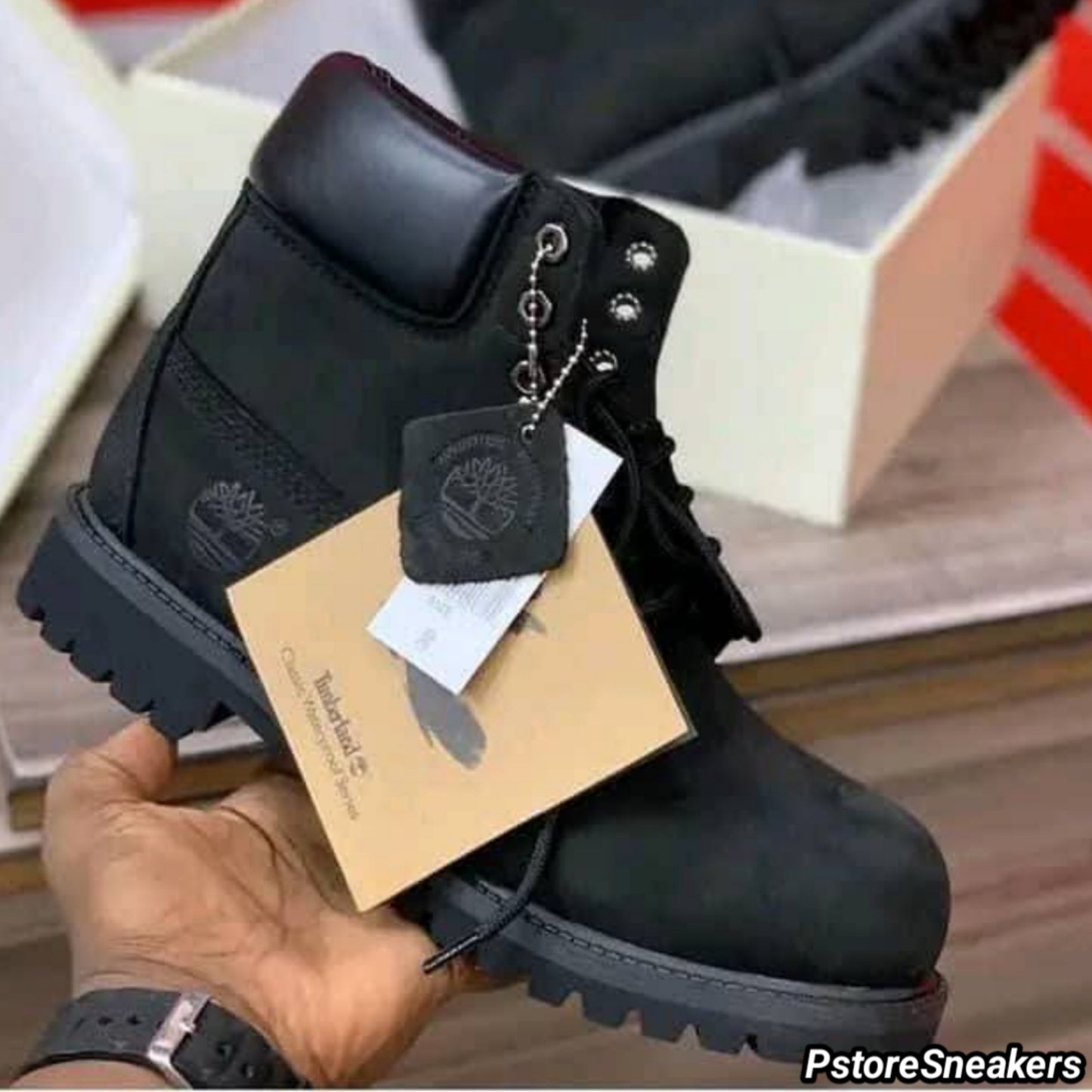 TIMBERLAND 6-INCH PRM WATERPROOF BOOTS.