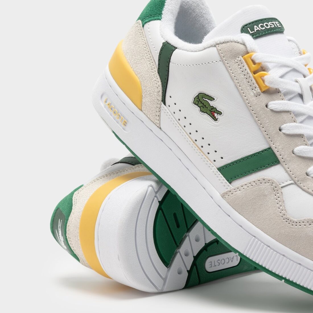 Lacoste T-Clip White & Green